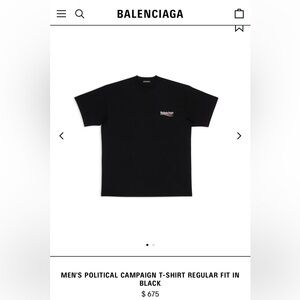 Balenciaga oversized tshirt